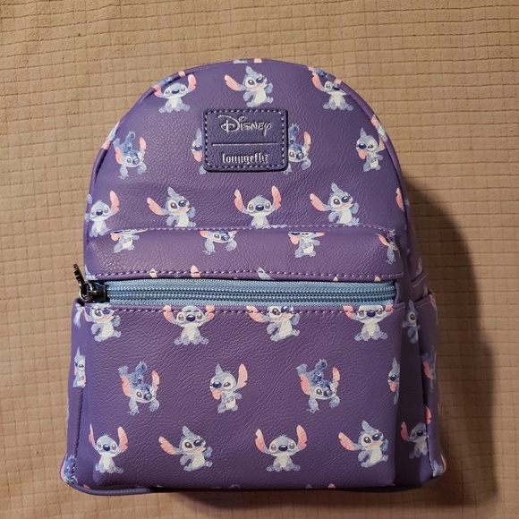 Disney Handbags - Disney Loungefly Stitch Mini Backpack